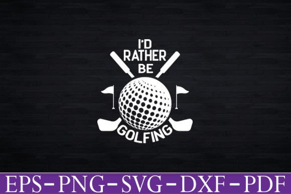 A Funny Golf Graphic for Casual Branding & T-Shirt Designs