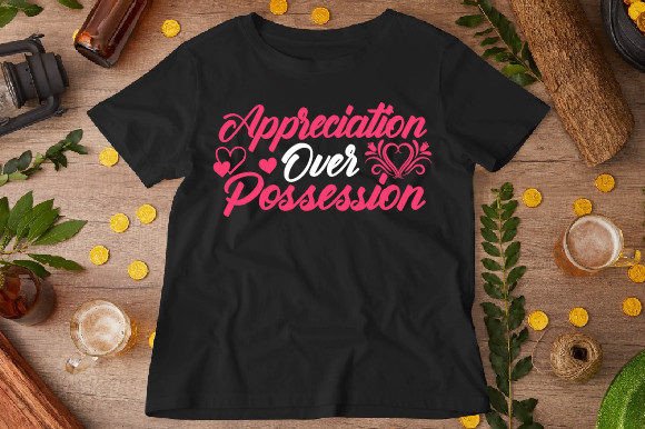 Appreciation over Possession T-Shirt Designs Graphics Review