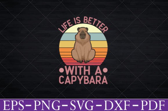 Capybara Design for Capibara Perfect: T-Shirt Graphics