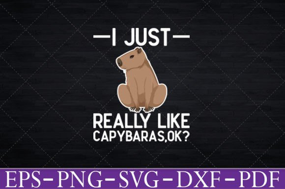 Capybara Lover Graphics & T-Shirt Designs