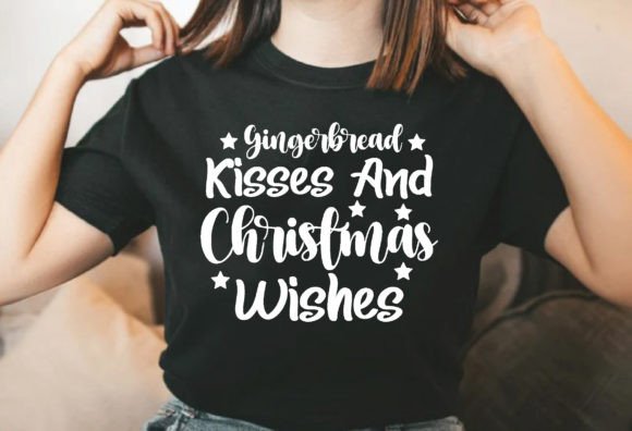 Gingerbread Kisses & Christmas Wishes Graphics