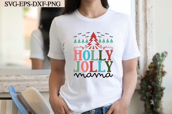 Holly Jolly Mama Retro Christmas SVG: Embroiderer’s Review