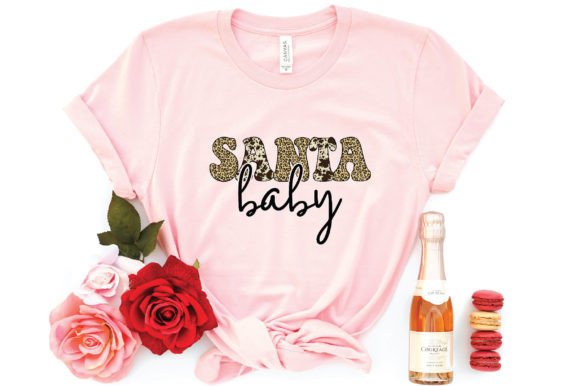 Santa Baby Sublimation Graphics for T-Shirt Designs